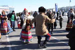 Народные масленичные гуляния