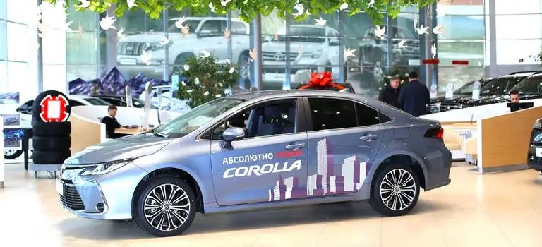 Новая Corolla. Отражение статуса