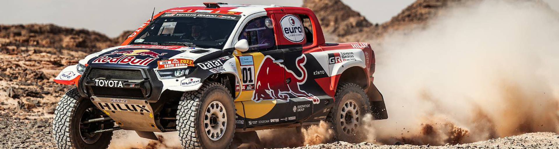 Изображение на странице НАССЕР АЛЬ-АТТИЯ ЗА РУЛЕМ TOYOTA HILUX СТАЛ ПОБЕДИТЕЛЕМ РАЛЛИ-РЕЙДА «ДАКАР-2022» Тойота Центр Волгоград
